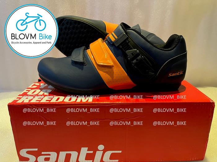 Gambar Sepatu Sepeda Santic ANDES NON Cleat Cycling Shoes Roadbike WS21034 - Navy Blue, 46 dari BLOVM Bike 1 undefined Tokopedia