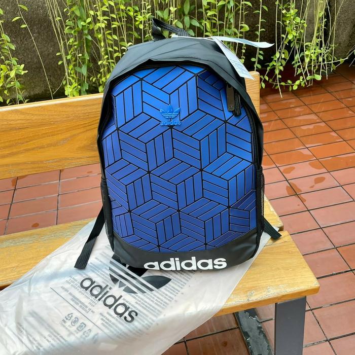 Gambar Tas Ransel Adidas Issey Miyake Blue New Model Backpack Original - Biru, All Size dari kelontongstyle undefined Tokopedia
