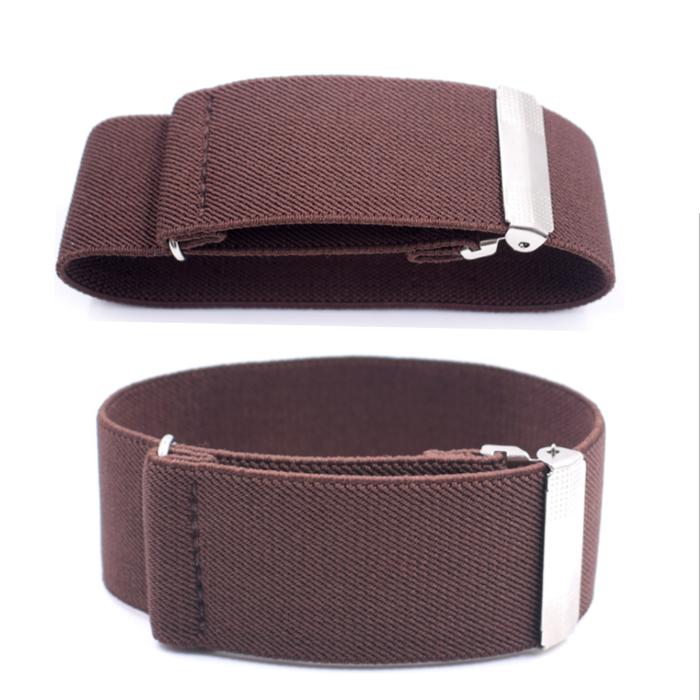 Gambar SHIRT SLEEVE GARTER non-slip elastic shirt garter penjepit lengan baju - BROWN dari Toko 1973 undefined Tokopedia