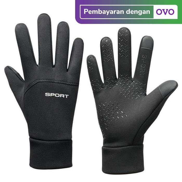 Gambar Sarung Tangan Outdoor / Sepeda Motor Waterproof Anti Slip Touchscreen - L dari KLIK MOTORSPORT undefined Tokopedia