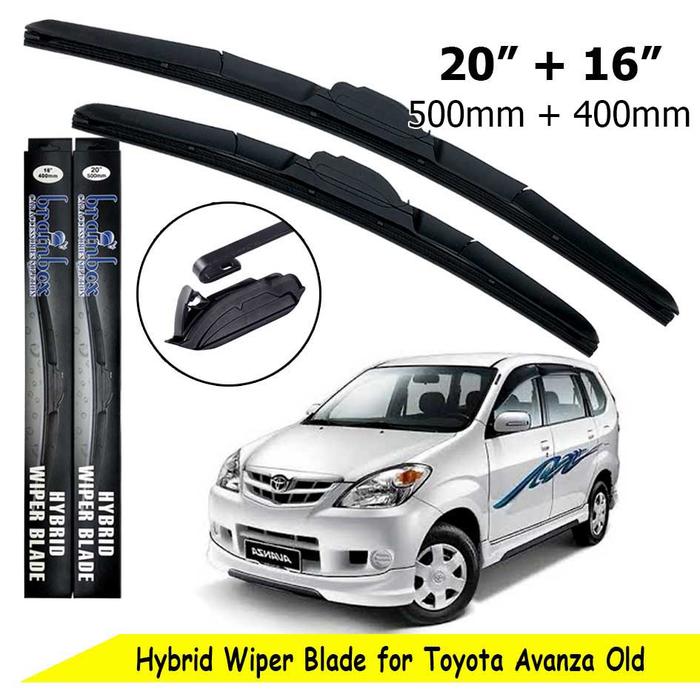 Gambar Universal Hybrid Wiper Blade Avanza Xenia Karet Pembersih Kaca Mobil - Avanza Old dari toserba murah meriah ada undefined Tokopedia