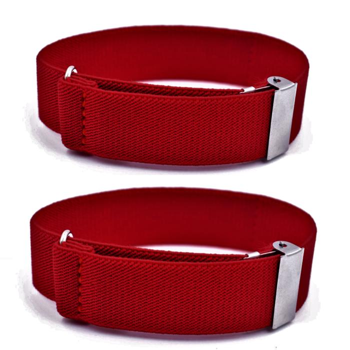 Gambar SHIRT SLEEVE GARTER non-slip elastic shirt garter penjepit lengan baju - RED dari Toko 1973 undefined Tokopedia