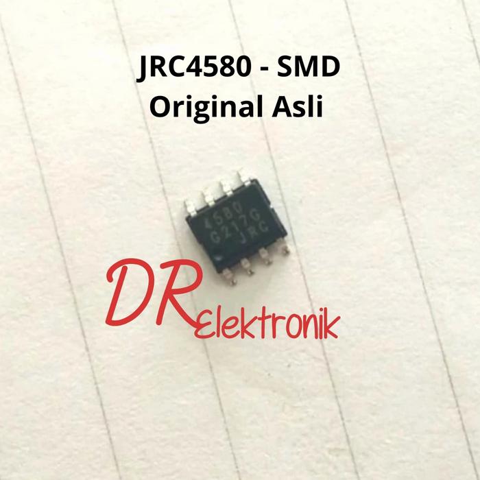 Gambar IC SMD JRC 4580 JRC4580 Asli bagus Ori original dari DR ELEKTRONIK DEPOK undefined Tokopedia