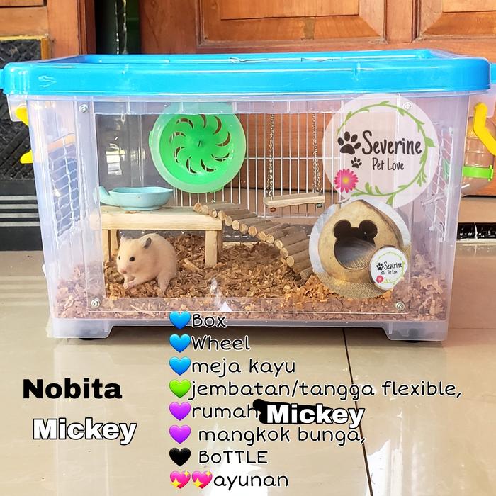 Gambar Kontainer Box Modif Akrilik Container | kandang Hamster Lengkap | - nobita mikey, Led batre dari Severineee undefined Tokopedia