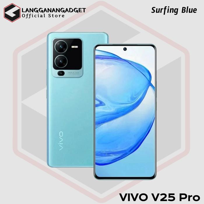 Gambar VIVO V25 Pro 5G 12/256 Termurah • Garansi Resmi VIVO Indonesia • - Surfing Blue dari LanggananGadget undefined Tokopedia