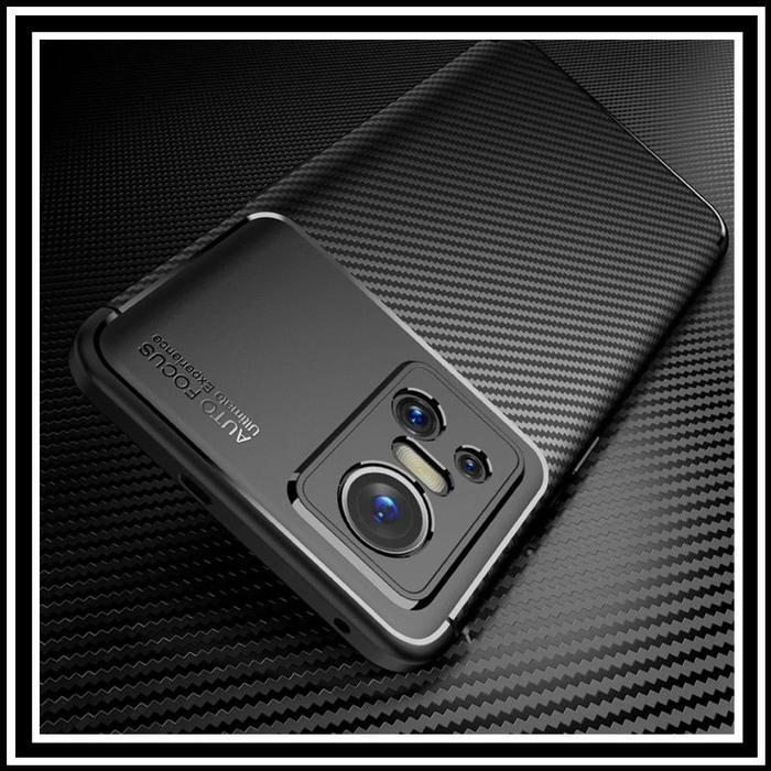 Gambar REALME GT NEO3 NEO 3 / 3T SOFT CASE AUTO FOCUS CARBON ORIGINAL COVER - REALME GT NEO 3, HITAM. dari Best Accesories Hp undefined Tokopedia