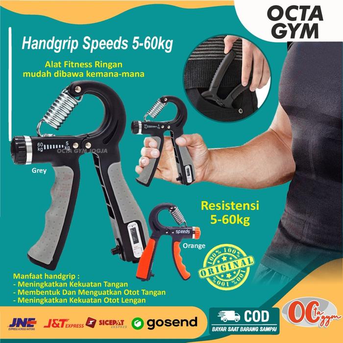 Gambar handgrip hand grip 5 60 kg alat otot dengan monitor dari Almas Store Jogja undefined Tokopedia
