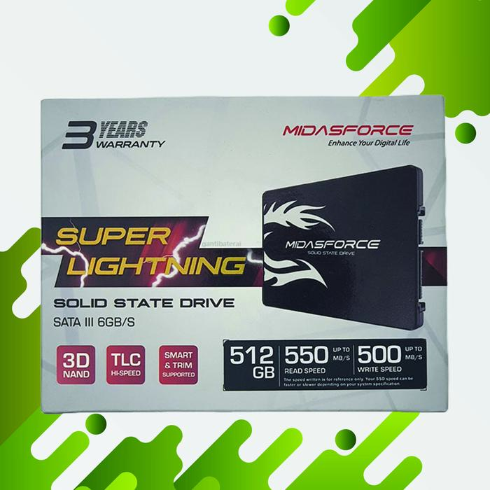 Gambar SSD 512Gb 2.5Inch SATA III Baru LAPTOP KOMPUTER NOTEBOOK dari TjS Store undefined Tokopedia