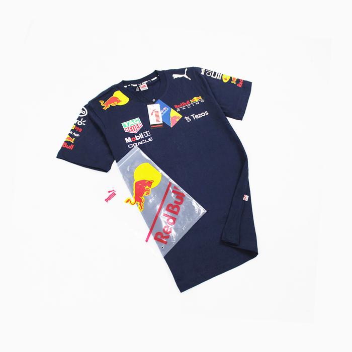 Gambar Kaos T Shirt Sport Formula One Oracle Red Bull Honda Racing Team F1 - RED BULL NAVY, L dari SportyShopID undefined Tokopedia