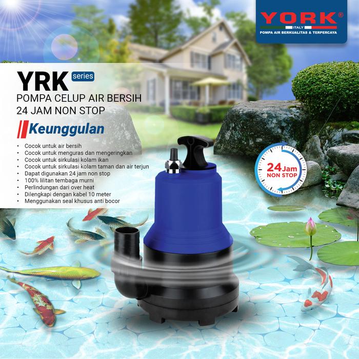 Gambar Pompa Celup Air Bersih YORK dari Pompa York Official undefined Tokopedia