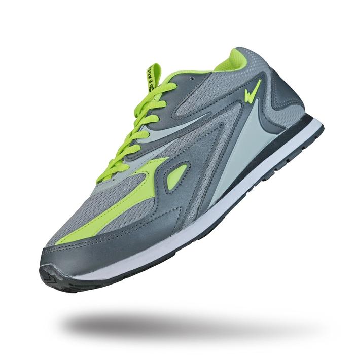 Gambar Sepatu Running EAGLE BOOSTER - Grey/Citroen, 37 dari Myfootwearsby undefined Tokopedia