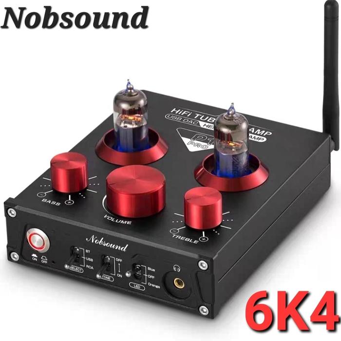 Gambar DOUK AUDIO P1 HiFi Vacuum Tube Preamp USB DAC Headphone Amp BT5.0 AptX - NOBSOUND 6K4 dari Pro-X Technology undefined Tokopedia