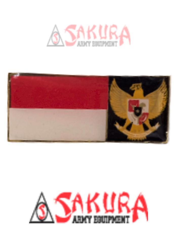 Gambar Pin Merah Putih Garuda Paskibra Pin MPG - Hitam dari SAKURA ARMY undefined Tokopedia