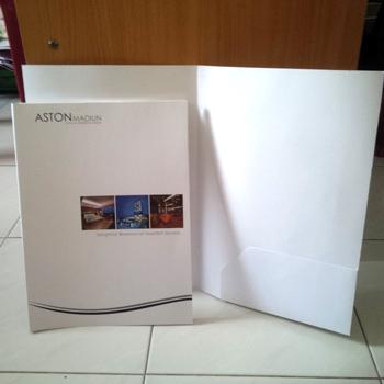 Gambar Stop Map / Map Folder Dokumen Art Carton 260 gsm Custom Ukuran A4 - Satu sisi, Laminasi Doft dari DIGIBOOK PROMOTION SEMARANG undefined Tokopedia