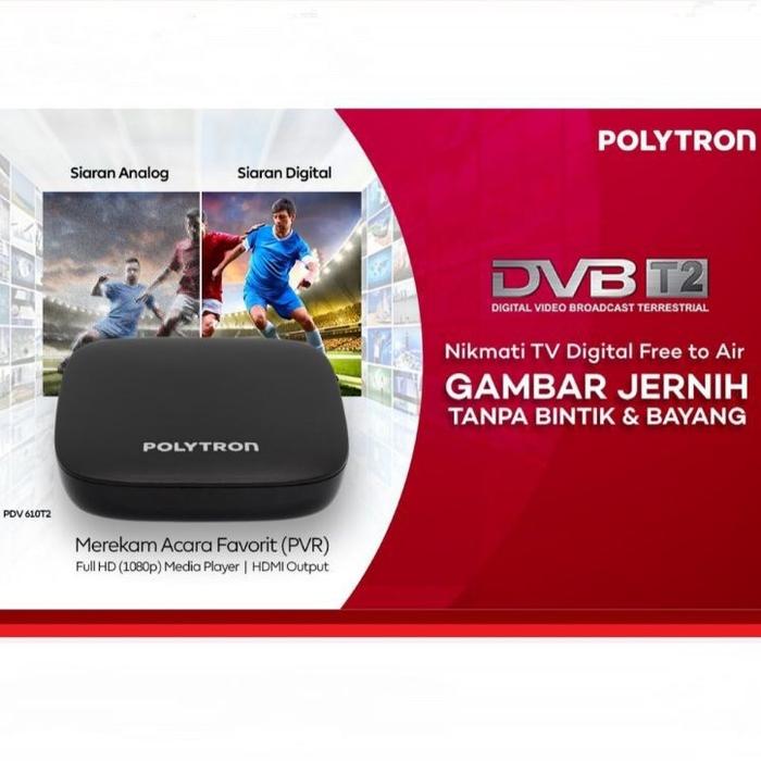 Gambar STB Set Top Box Tv Digital Tv Matrix Apple Polytron Luby Akari Tanaka - Polytron dari Prima Elektronik Official_NEW undefined Tokopedia