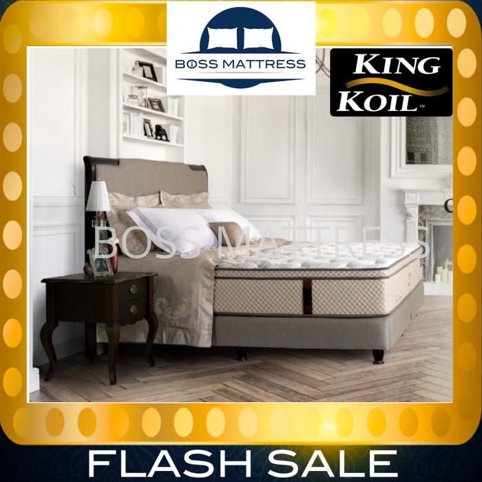 Gambar KING KOIL ALL NEW CHIRO ENDORSED ( Full SET ) 160 180 200 100 120 - FullSet 200x200 dari Boss Mattress undefined Tokopedia
