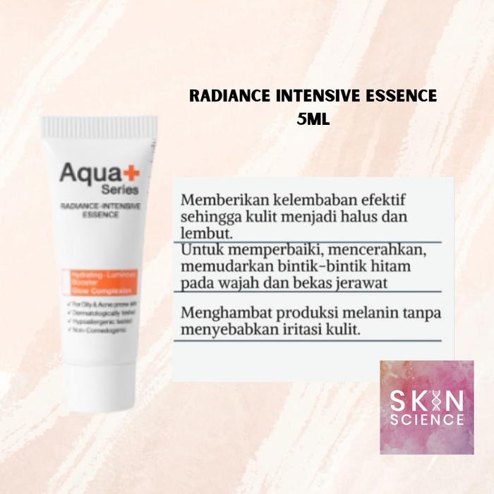 Gambar Aqua+ Series Radiance-Intensive Essence 30ml Aqua Plus - 5ML dari SKIN SCIENCE JKT undefined Tokopedia