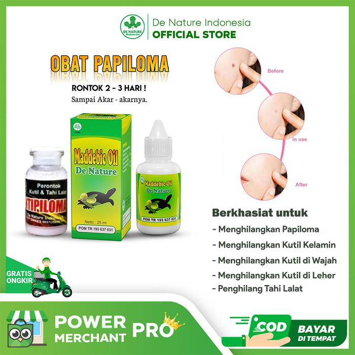 Gambar Obat Penghilang Kutil dan Tahi Lalat Maddebic Oil Original De Nature dari PT. De Nature Official Store_NEW undefined Tokopedia