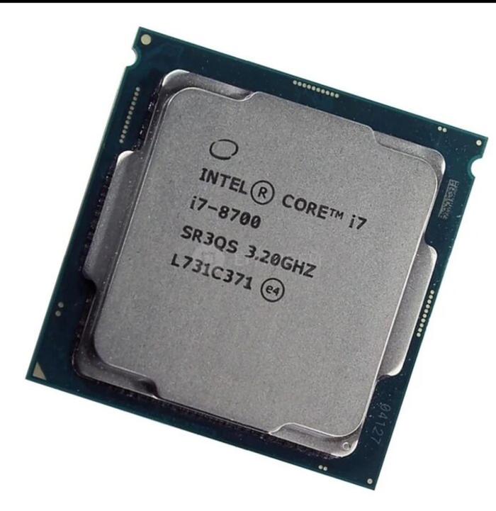 Gambar Processor Intel Core I7 8700 3.20GHZ Tray LGA 1151 + Fan - Processor Only dari CassCom undefined Tokopedia