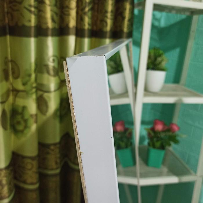 Gambar Standing Mirror / Vanity Mirror / Cermin Frameles - Putih, Dinding dari centralbingkaionline undefined Tokopedia
