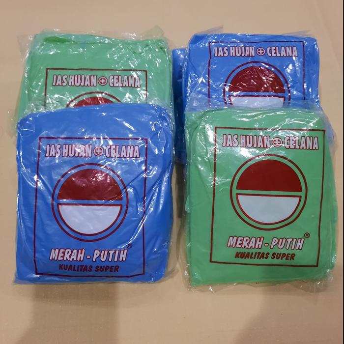 Gambar Jas Hujan Setelan Plastik Ukuran Dewasa - Warna random dari Dante's8888 undefined Tokopedia