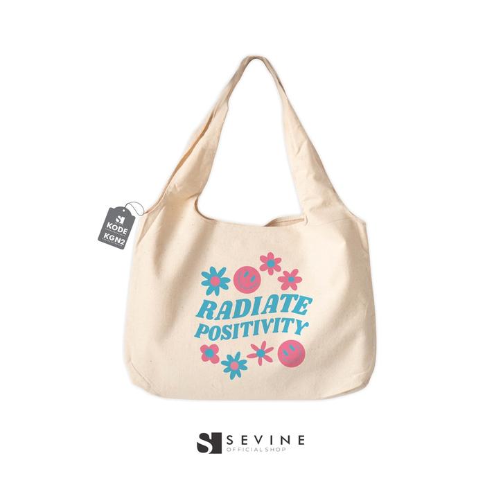 Gambar Sevine Tote Bag Kanvas Tas Wanita Kuliah Fashion Laptop Totebag Pastel - KGN2 dari Sevine Official Shop undefined Tokopedia