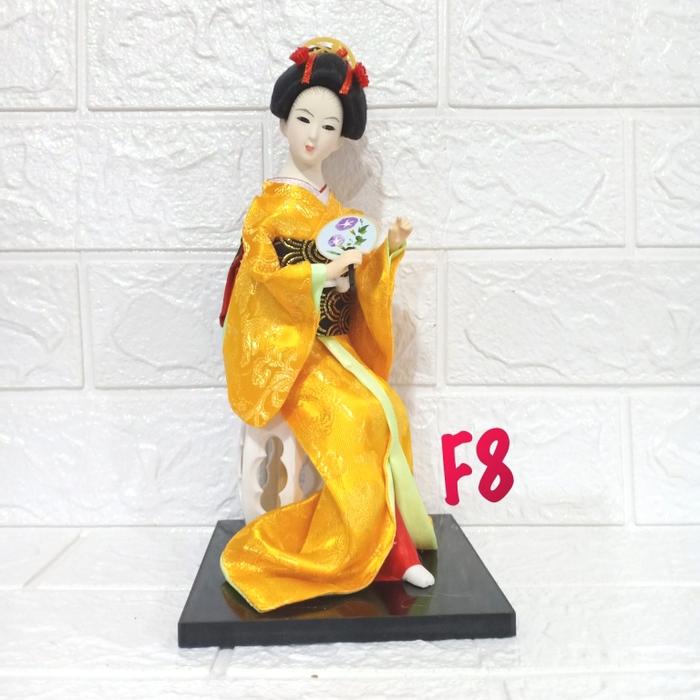 Gambar geisha boneka l/ geisha jepang / hiasan boneka jepang - F8 dari miracle3 undefined Tokopedia