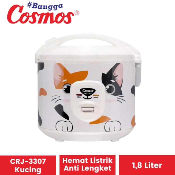 Gambar Magic Com Cosmos CRJ-3307 1,8 Liter | Mejikom Mejicom Rice Cooker - Kucing dari Tokokuni undefined Tokopedia