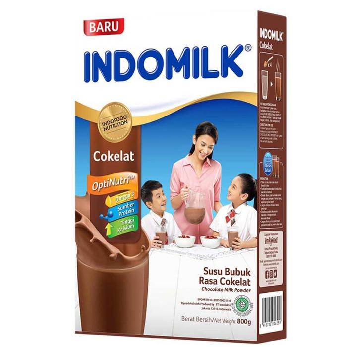 Gambar INDOMILK Susu Bubuk Instan Cokelat 800 g dari Unlimited Wants undefined Tokopedia
