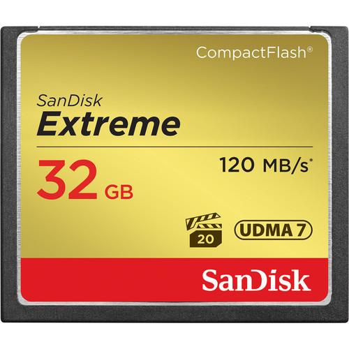 Jual Memory SanDisk Extreme CF Compact Flash Card 32GB 64GB VGP