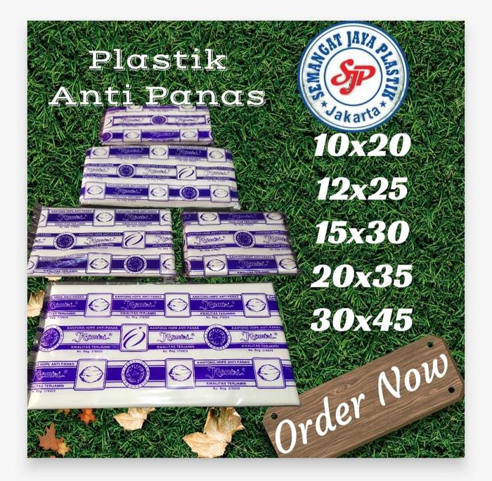 Gambar Plastik anti panas / Plastik hd anti panas / plastik kuah anti panas - 15x30 dari semangat jaya plastik undefined Tokopedia