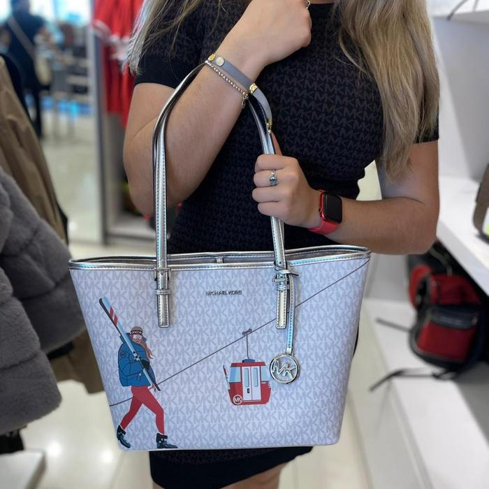 Jual Michael Kors Jet Set Large Tote Bandung