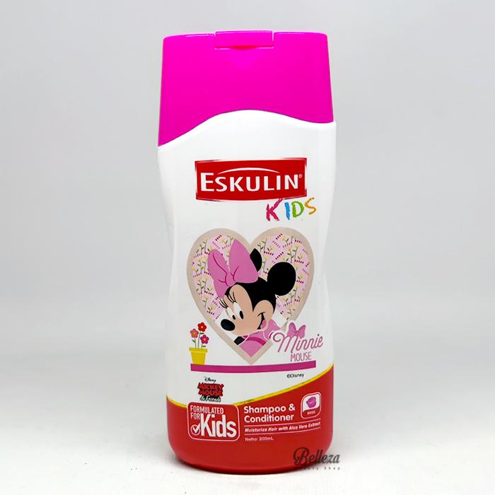 Gambar Eskulin Kids Shampoo and Conditioner 200ml - Minnie Mouse dari Belleza Beauty Shop undefined Tokopedia