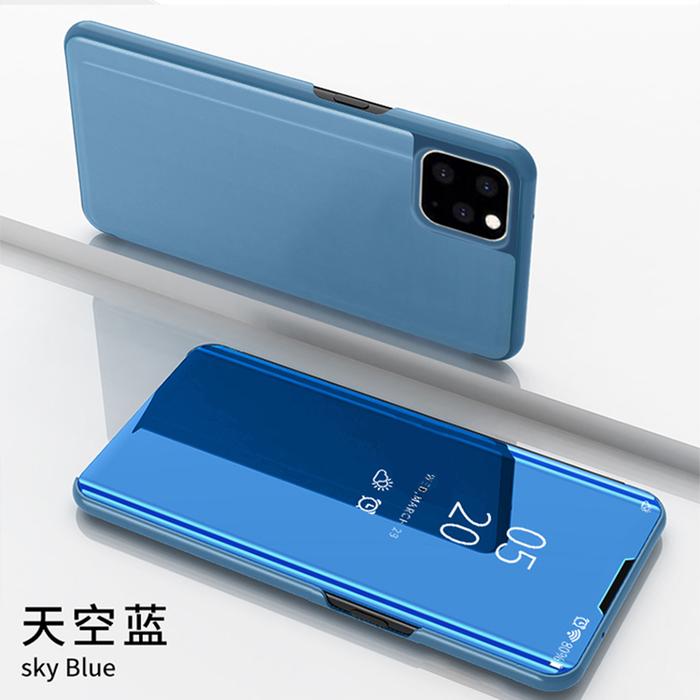 Gambar Elegant Flip Case iPhone 14 Pro Max - Casing iPhone 14 Plus Clear View - Biru, iP14 Pro Max dari UNBOXING ID undefined Tokopedia