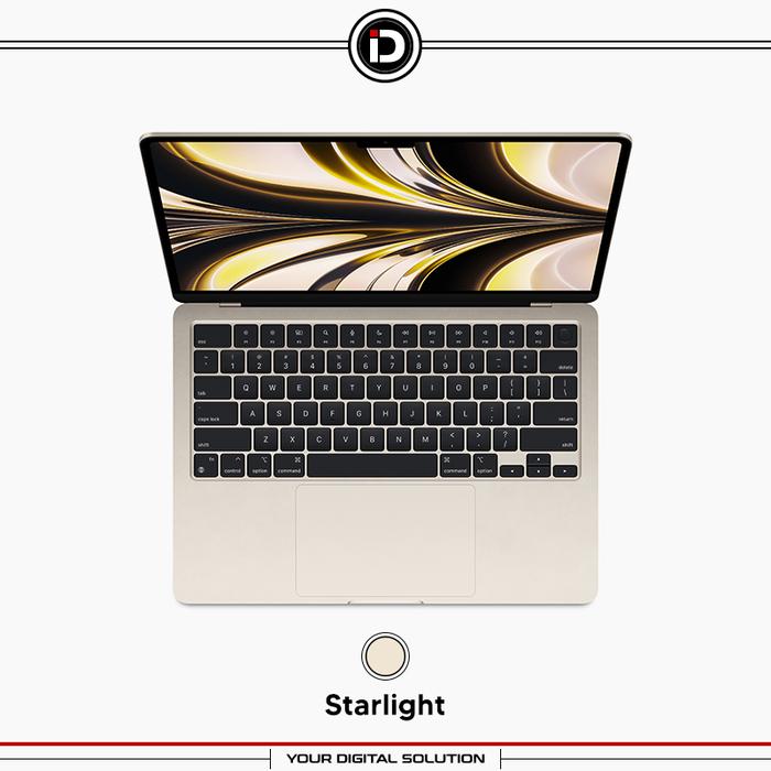 Gambar Apple Macbook Air 2022 M2 13.6" 256GB 512GB Midnight Starlight Silver - STARLIGHT, IBOX 256GB 8GB dari iDigital ID undefined Tokopedia