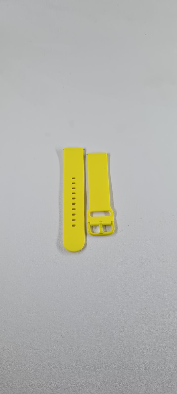 Gambar STRAP MODEL ACTIVE SILICONE RUBBER TALI JAM TANGAN GARMIN VENU SQ 2 - YELLOW dari Strap You Need undefined Tokopedia