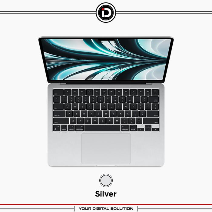 Gambar Apple Macbook Air 2022 M2 13.6" 256GB 512GB Midnight Starlight Silver - SILVER, INTER 256GB 8GB dari iDigital ID undefined Tokopedia