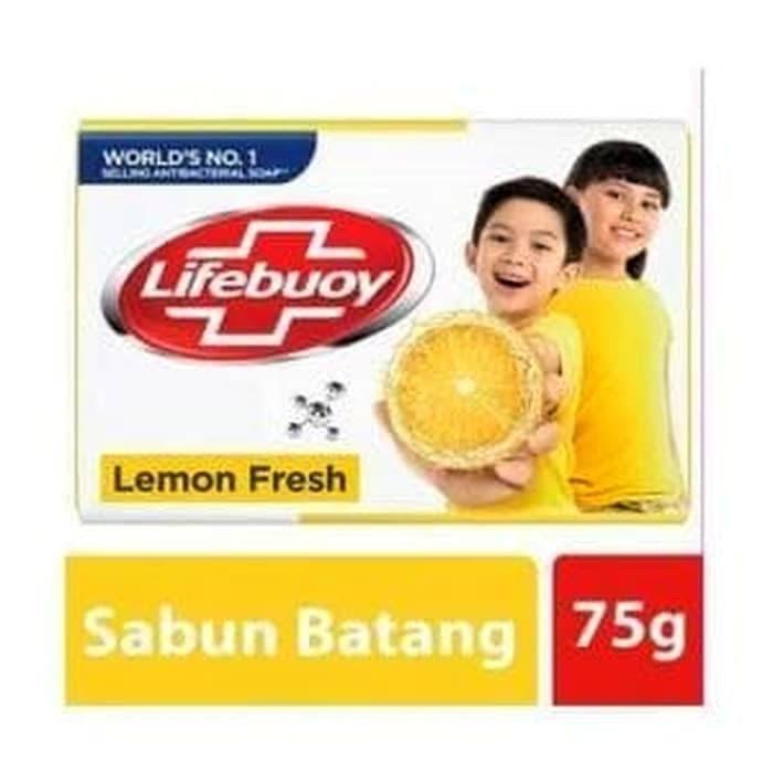 Gambar LIFEBUOY BATANG 75gr / LIFEBUOY SABUN MANDI BATANG ANTI BACTERIAL 75gr - Kuning dari Maju Jaya Makmur undefined Tokopedia