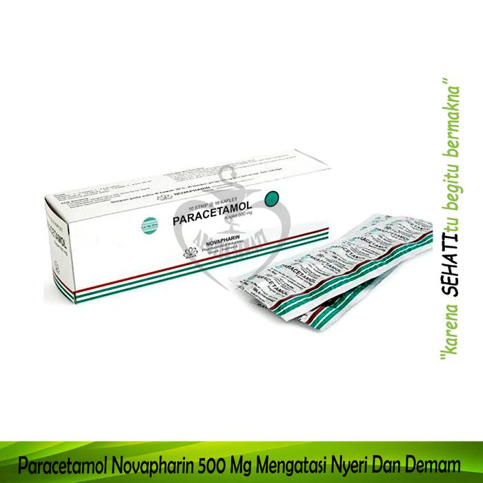 Gambar PARACETAMOL TABLET 500 MG PERBOX / Obat Anti Nyeri & Pereda Demam - NOVA dari APOTEK SEHATI undefined Tokopedia
