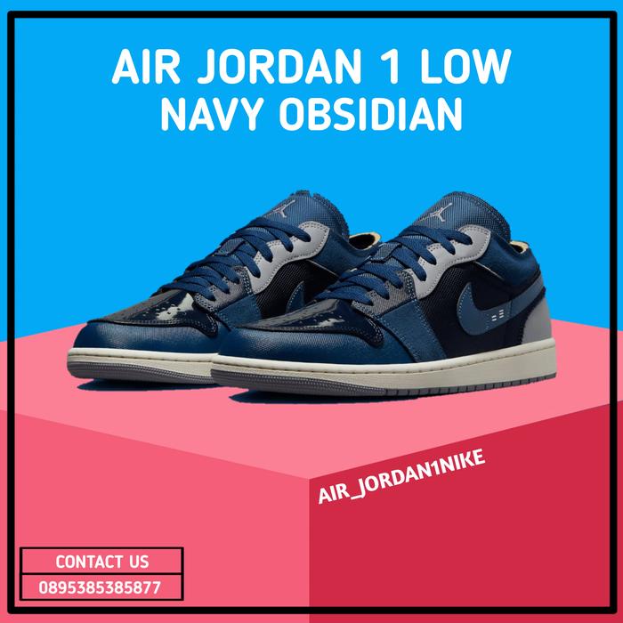 Jual Sepatu Nike Air Jordan Low SE Craft Inside Out Navy