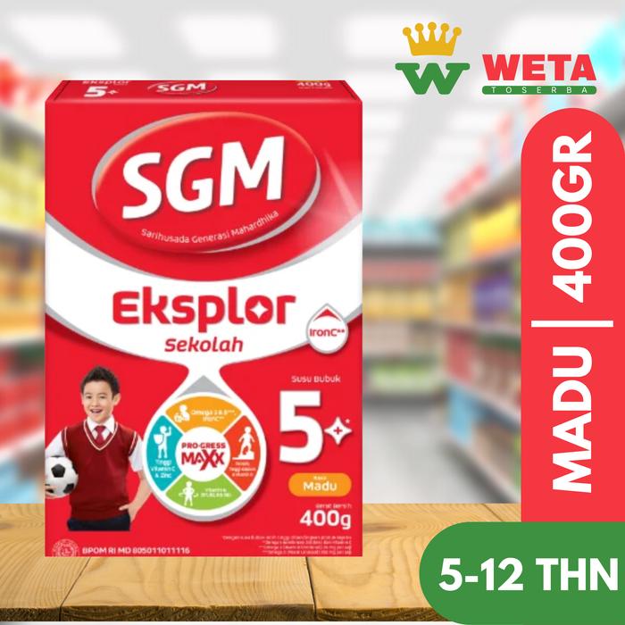 Gambar SGM Eksplor 5 plus 400gr Madu dari WETA Surabaya undefined Tokopedia