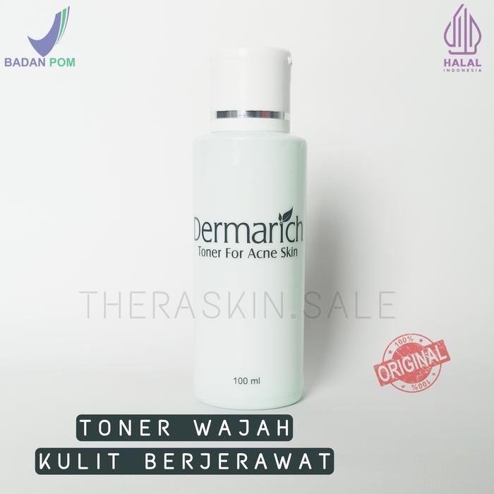 Gambar Dermarich Acne Toner/ Pembersih Wajah Jerawat/ Skincare/ Best seller dari Theraskinsale undefined Tokopedia