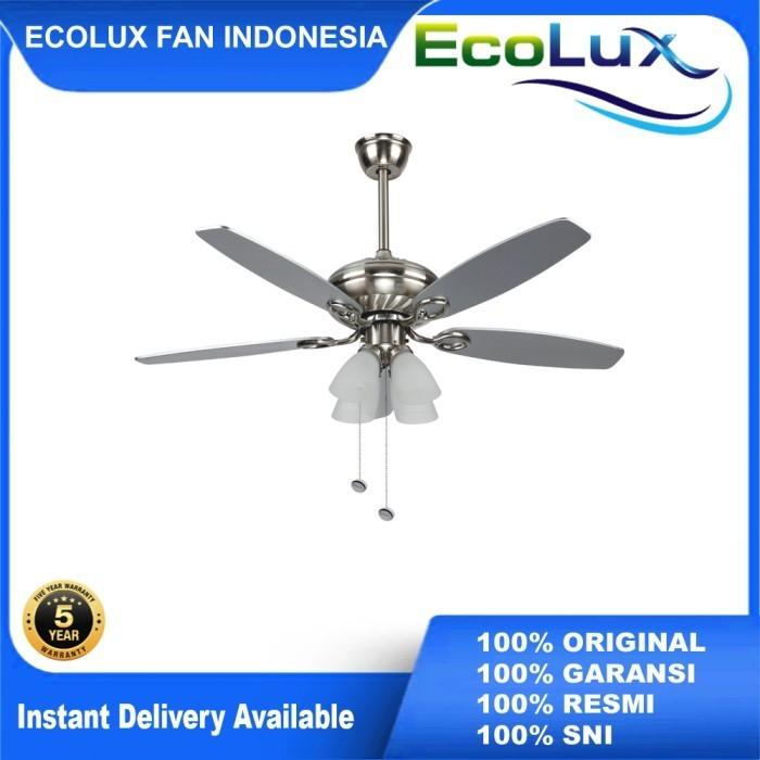 Gambar Kipas Angin Classic Gantung Eco-158 ROSELLA / kipas gantung Ecolux dari ECOLUXFAN INDONESIA undefined 5 Tokopedia