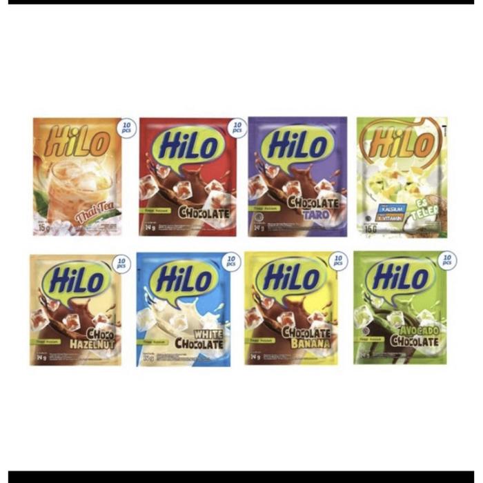 Gambar Hilo all varian sachet renteng isi 10 bungkus - Chocolate dari Zomb13_pakan undefined Tokopedia