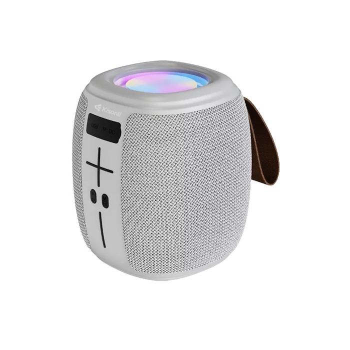 Promo Kisonli Speaker Bluetooth Portable Super Bass Q16 1200mAh - Abu ...