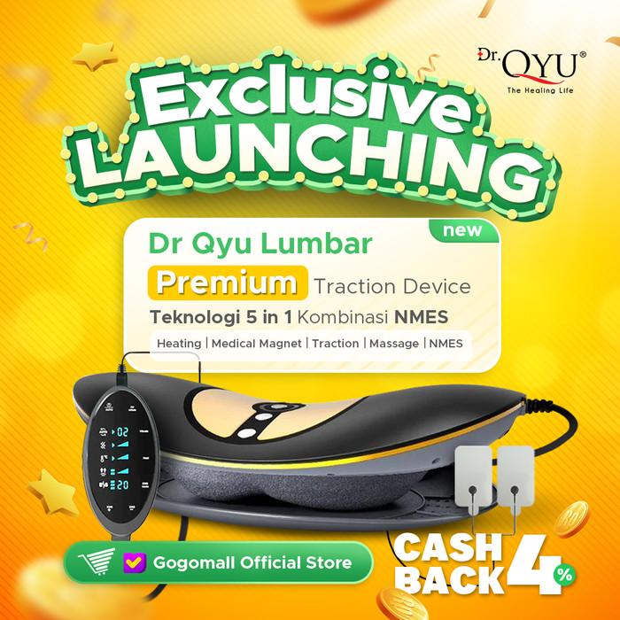 Jual DR QYU LUMBAR TRACTION DEVICE PREMIUM TEKNOLOGI 5 IN 1 + NMES