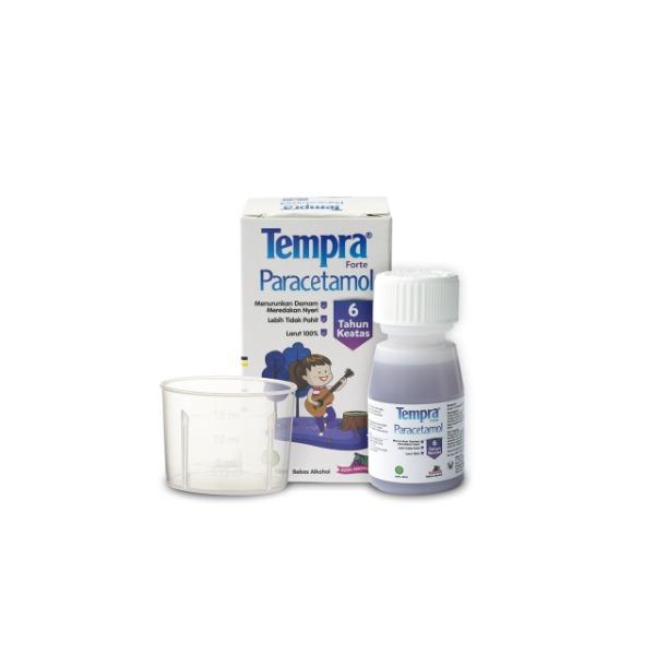 Gambar Tempra Forte Sirup Anak 60 ml Obat Demam Anak Rasa Jeruk - Anggur 30mL dari Apotek Budi Sehat Bandung_NEW undefined Tokopedia