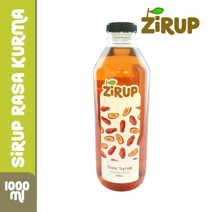 Gambar ZIRUP Minuman Sirup Rasa KURMA Date Flavor - 1000ml 1L dari Zinuman Official undefined Tokopedia