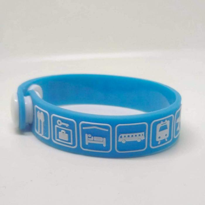 Gambar Travel Language Wristband - Biru Muda dari TNT Toko undefined Tokopedia