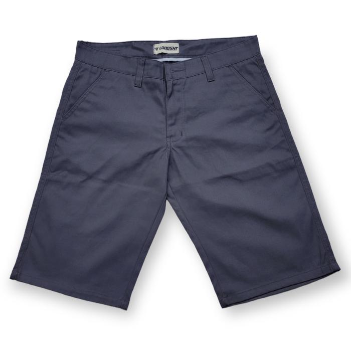 Gambar CELANA PENDEK PRIA CHINO LOODSHT HITAM CASUAL GROSIR MURAH - Abu-abu, XS dari LOODSHT undefined Tokopedia